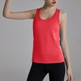 thumbnail image 6 of Besolor Workout Tank Tops for Women Casual Open Back Sleeveless Yoga Running Gym Summer Basic Tee Shirts, 6 of 9