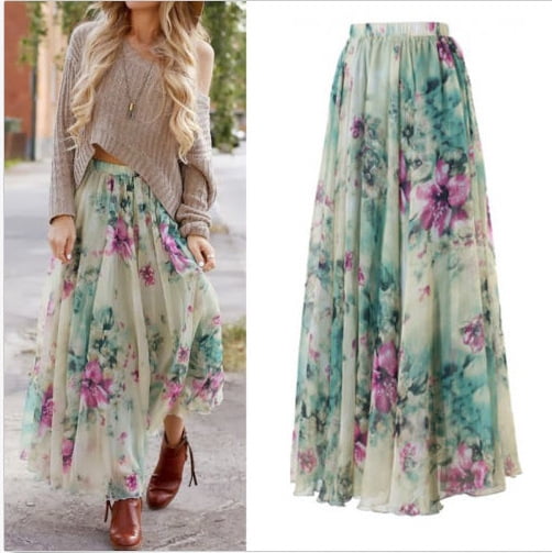 walmart maxi skirts and dresses