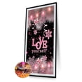 thumbnail image 2 of Cuadros Decorativos Kit de letras de pintura de diamante de taladro redondo completo DIY 5D decoración del hogar arte artesanal Likrtyny embutido en tela, 2 of 8