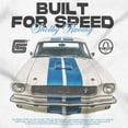 thumbnail image 2 of Shelby Racecar Built For Speed Toddler Boy Girl T Shirt Infant Toddler Brisco Brands 6M, 2 of 5