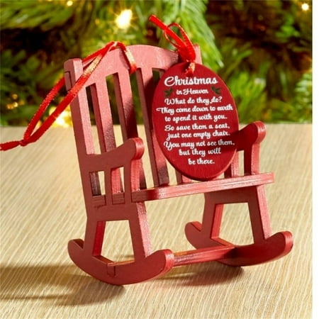 

Christmas Memorial Ornament Red Mini Wooden Rocking Chair With Hangtag And Storage Bag Xmas Tree Hanging Present For Wooden Crafts Car Hanging Ornament Amethyst Ornament Handmade Clear Beads Christmas