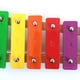 thumbnail image 1 of Arpa de metal de 8 tonos, instrumento de percusión para niños, iluminación musical, educación temprana para niños, instrumento musical, arpa de ocho tonos, 1 of 4