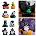 thumbnail image 3 of Halloween Home Witch Pumpkin Resin Desktop Ornament Mini Craft for Living Room and Bedroom Holiday, 3 of 3