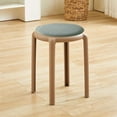 thumbnail image 5 of SPOORYYO Round Straw Stool Cushion, Thickened Sponge Seat Pad for Solid Wood Chairs, Floor Use in Home Office, 5 of 6
