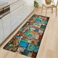 thumbnail image 2 of Non Slip Rugs Hallway Rug Kitchen Carpet Floor Mat Hand Washable Kitchen Room Soft Doormats - Soild, 2 of 5