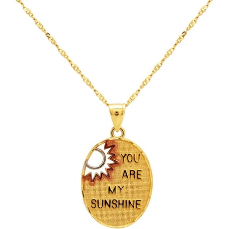 - Sterling Silver and 18kt Gold-Plated Oval