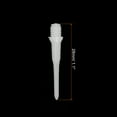 thumbnail image 2 of Unique Bargains Plastic Dart Tips, 50 Pack 2BA Thread Soft Dart Tips Dart Accessories, White, 2 of 7