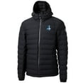 thumbnail image 2 of Men's Cutter & Buck Black Detroit Lions Throwback Logo Mission Ridge Repreve Eco Insulated Puffer Full-Zip Jacket, 2 of 3