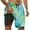 Green, variant on Kcolen Swim Trunks for Men Gradient Board Shorts Men's Light Funny Mens Swim Trunks Compression Liner Summer Beach Swimming Shorts for Men
