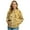 Bee Poinsettia Christmas Candy Yellow, variant on Xoenoiee Women's Bomber Jackets Lightweight Zip Up Jacket Casual Vasity Jacket Coat Outerwear Windbreaker with Pockets, Floral Patchwork Blue, Medium