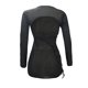 thumbnail image 5 of Vestido de manga larga con cordones y espalda descubierta para club nocturno con estampado de leopardo sexy para mujer Fridja  nbo209, 5 of 6