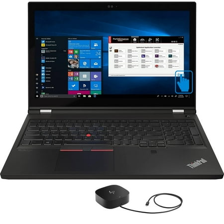 Lenovo ThinkPad P15 Gen 2 Workstation Laptop (Intel i7-11850H 8-Core, 15.6in 60 Hz Touch 4K Ultra HD (3840x2160), NVIDIA RTX A5000, 64GB RAM, Win 10 Pro) with G5 Essential Dock