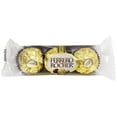 thumbnail image 2 of Ferrero Rocher Fine Hazelnut Chocolates 1.3 oz Packs, 12 ct Gift Box – Premium Hazelnut & Chocolate Candy, 2 of 5