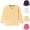 Pink, variant on YUANxueke Boys Girls Cotton Collared Shirts, Long Sleeve School Uniform Shirts, Collared 2-Button Dress Shirts