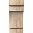 thumbnail image 2 of 6"W x 6"D x 14"H Mediterranean Rough Sawn Corbel, Douglas Fir, 2 of 9