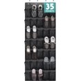 thumbnail image 1 of Organizador de zapatos Tiblue para colocar sobre la puerta, 35 bolsillos de malla transpirable, 1 of 9
