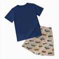 thumbnail image 3 of Toddler Baby Boy Summer Clothes Adorable Truck Car Print T-Shirt & Shorts 2Pcs Kid Clothing Set 2T 3T 4T 5T 6T 7T 8T 9T 10T 11T 12T, 3 of 4