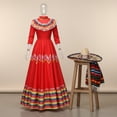 thumbnail image 3 of Vjnyvs Mexican Senorita Dress - Complete Traditional Outfit for Cinco de Mayo Halloween Fiesta Carnival Party, 3 of 7