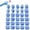 Blue, variant on 30Pcs Numbered Pencil Toppers 1-30, Reusable Pencil ID Markers, Slide-On Number Labels for Teachers, Office Supply Tracking, Desk Organization, Supply Stations - 3 Colors