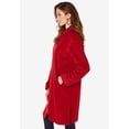 thumbnail image 3 of Roaman's Women's Plus Size Wool Blend Driving Coat, 3 of 5
