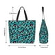 thumbnail image 5 of Fotbe Leopard 1 Bolsa Tote Estética de Lona con Estampado para Mujer - Bolsa Reutilizable de Hombro Casual para Vacaciones, Compras, Trabajo y Gimnasio, 5 of 8