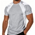 thumbnail image 2 of COSFO Athletic T-Shirt for Men Short Sleeve Dry Fit Cotton Undershirts Crew Neck Performance Solid Classic Fit Moisture Wicking Shirts for Men Xs, 2 of 8