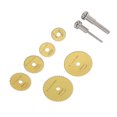 thumbnail image 1 of HSS Slitting Saw, High Speed Steel Cutting Disc Set Portable Ultra Thin Incisive 8Pcs Easy To Use Mini  for Metal, 1 of 7
