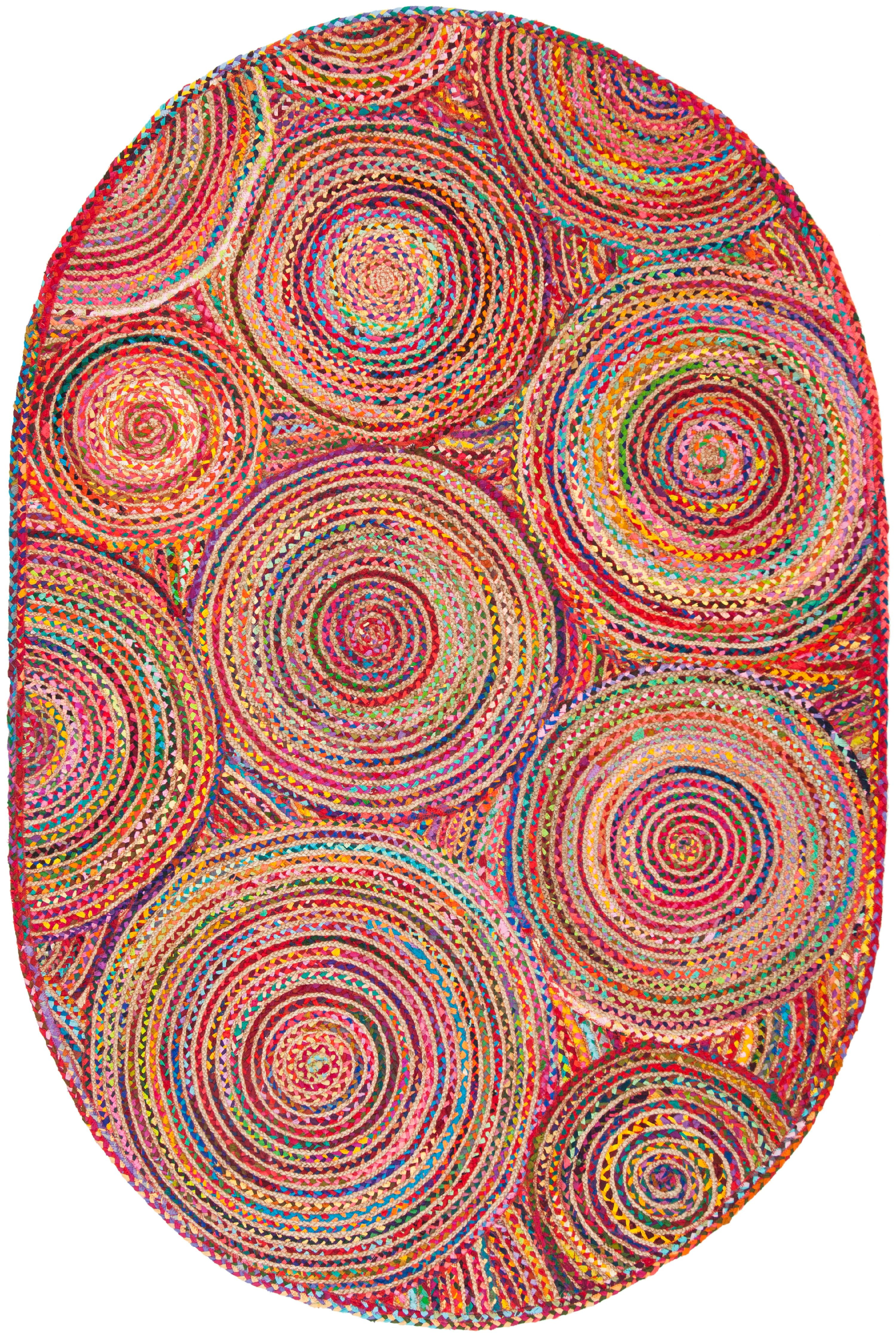 Safavieh Cape Cod Bora Geometric Circles Area Rug or Runner