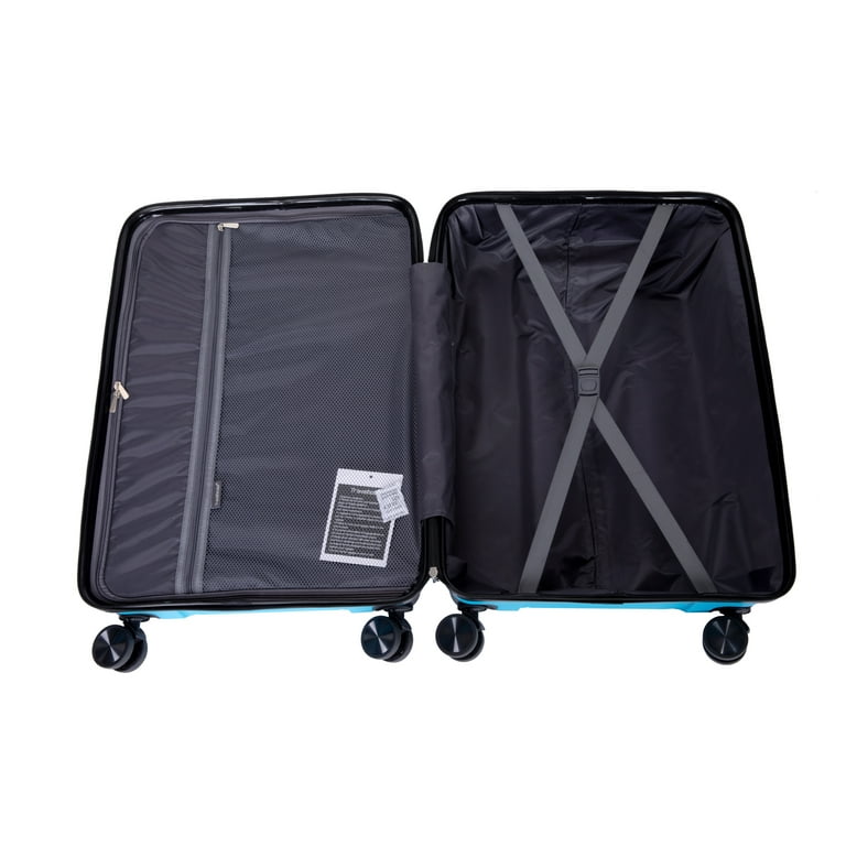 3 Piece Luggage Sets, Travelhouse Hard Shell Suitcase Set with TSA Lock,  Multi-Size Hardside Luggage with Spinner Wheels for Travel Trips Business