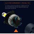 thumbnail image 6 of Alla Lighting 8000 Lumens Extremely Super Bright H13 9008 LED Headlight Bulb All-in-One 6000K Xenon White H13 Bulbs Replacement (Dual High/Low Beam), 6 of 9