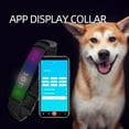 thumbnail image 3 of Bluetooth connection APP control pet collar USB charging night dog collar 8 display modes DIY content built-in animation light-up collar digital LED collar, 3 of 8