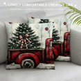ALEPADNF Christmas Pillow Covers Red Pillow Covers Xmas Decorations