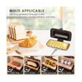thumbnail image 4 of Hot Sandwich Maker, Hot Dog Toaster, Double-sided Sandwich Baking Pan, Double Sided Frying Pan, Gri, 4 of 5