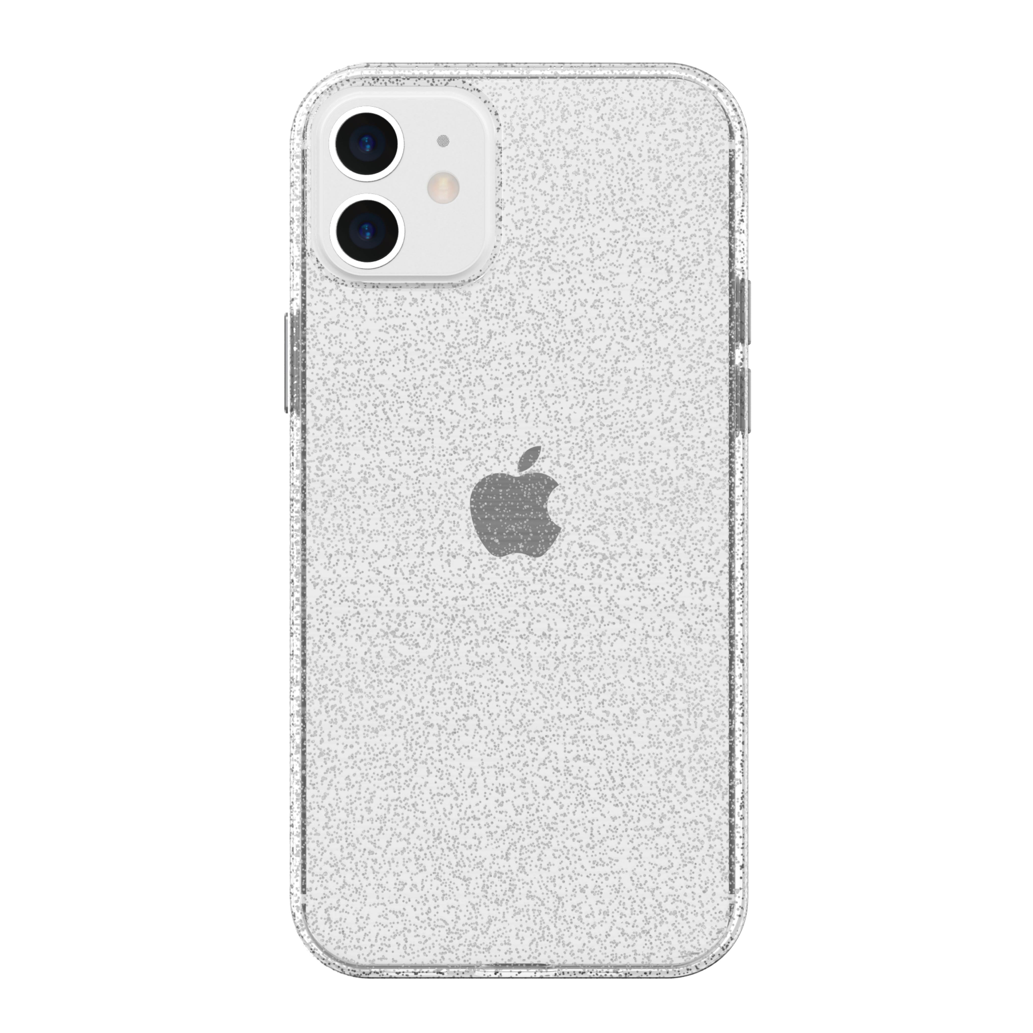 Onn Glitter Phone Case For Iphone 12 12 Pro Silver Walmart Com