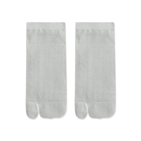 Women's Split Toe Socks LSQii Flip Tabi Premium Cotton Ankle Socks Athletic Breathable Wicking Cushion Spring Summer Fashion Light Blue,Under $3