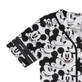 thumbnail image 6 of Disney Women's Baseball Jersey, Printed Cartoon Mickey Mouse Baseball Shirt White Black – XL, 6 of 7