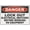 Warning Sign 2, variant on Danger Lead Sign 8"x12", Aluminum Tin Warning Signs for Home Outdoor Garden, Weatherproof Hazard Sign for Storage