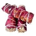 thumbnail image 2 of Sahumerio de Salvia Blanca con Pétalos de Rosa 10 cm – Pack de 3 Piezas Aroma Floral Natural para Ambientes y Rituales Tradicionales, 2 of 3