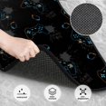 thumbnail image 3 of Kdxio Game Time Print Car Floor Mats Universal SUV Front Rear Floor Foot Mats 4-Piece Full Set with Non-Slip Rubber Backing Car Accessories for Most Cars, 3 of 7