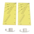 thumbnail image 2 of Regla guía de costura: juego de guías de costura magnéticas de acero inoxidable magnético fuerte y acrílico transparente, 2 of 10
