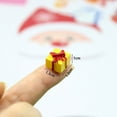 thumbnail image 5 of 10PCS Small and Cute Decoration Accessories Simulation Resin Jewelry Miniature 1/12 Scale Christmas Gift Box BLUE, 5 of 8