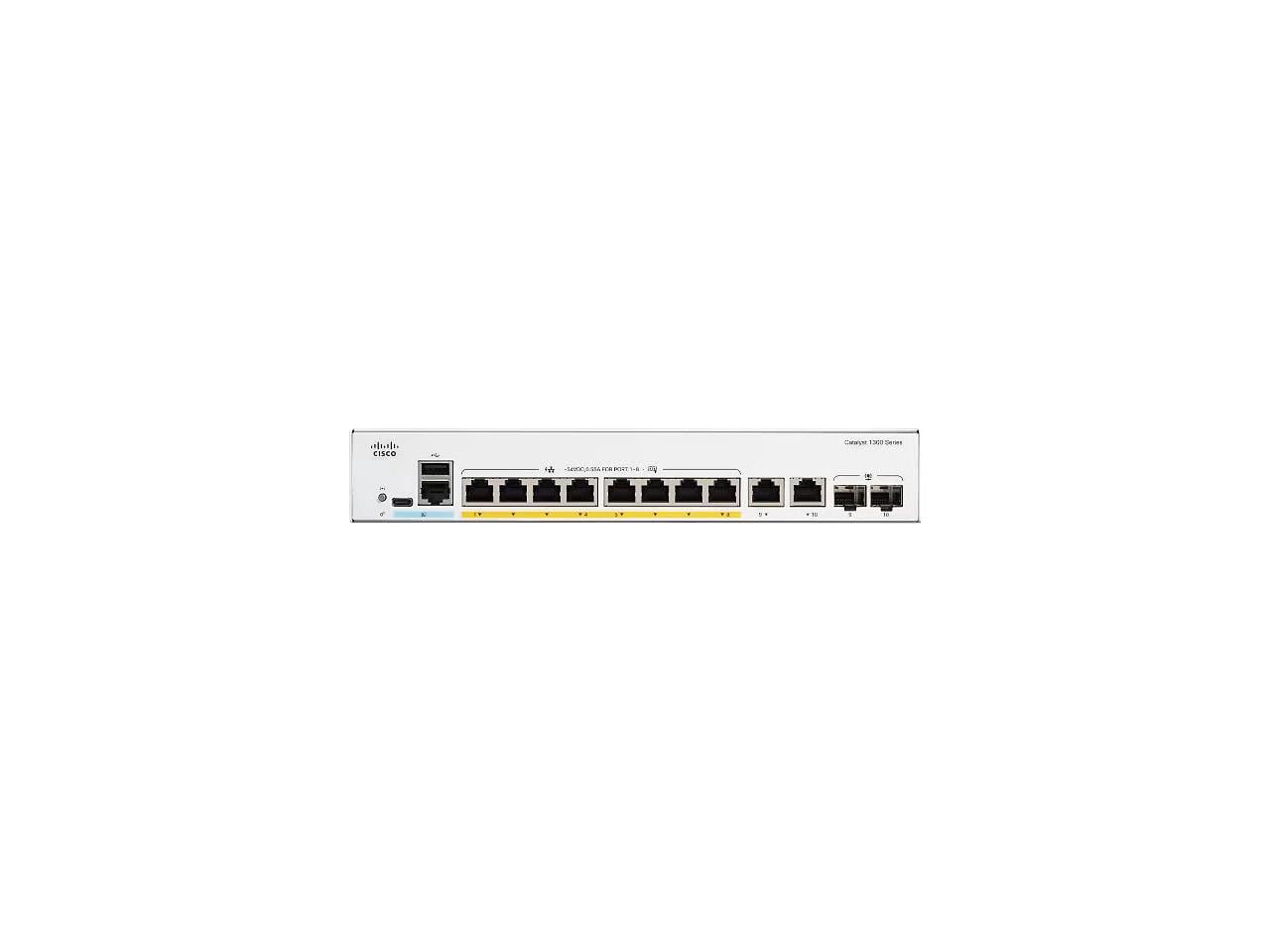 Cisco Catalyst C1300-8FP-2G Ethernet Switch