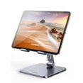 thumbnail image 1 of UGREEN - Soporte para tablet para computadora, soporte ajustable de aluminio, port&aacute;til, soporte plegable, accesorios de computadora para oficina en casa, compatible con iPad Pro 12.9, iPad, 1 of 7