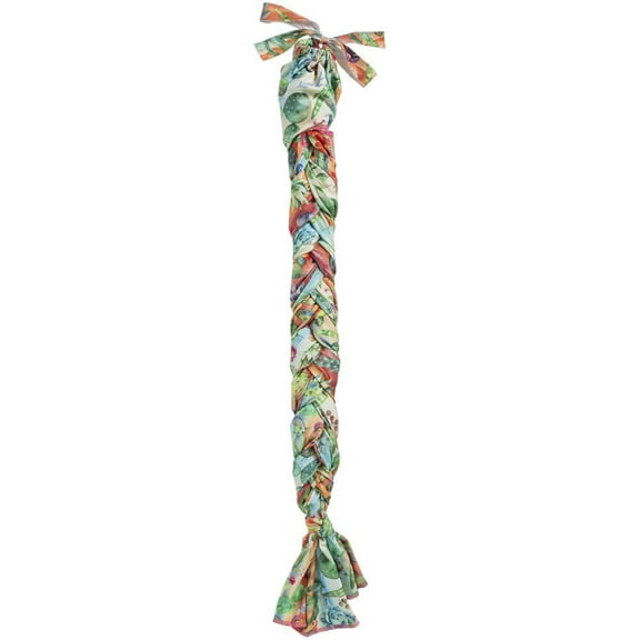 Tough1 Nylon Spandex Cactus Print Braid-In Tail Bag