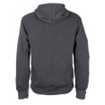 thumbnail image 2 of Men's Cotton Blend Zip Up Drawstring Fleece Lined Sport Gym Sweater Hoodie (Dark Grey,3XL), 2 of 2