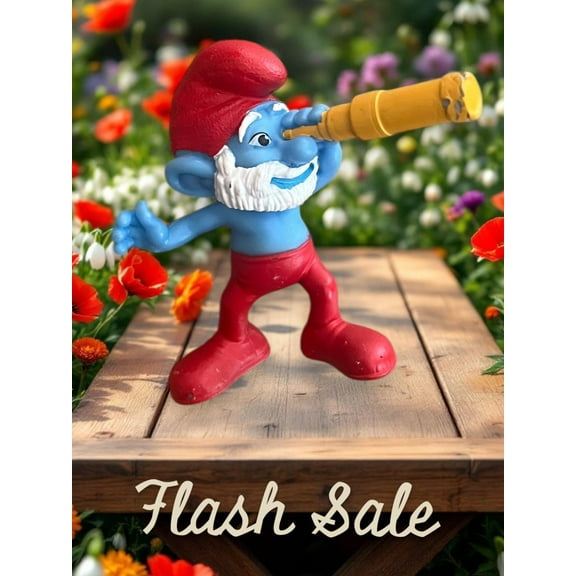 Smurfs Movie 3” Pvc Cake Topper Figure Figurine Rare Gift Collect