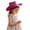 Hot Pink, variant on FUZHIQ Kids Vintage Stitched Western Cowboy Hat Wide Brim for Birthday Party Photo Prop Daily Play Wear