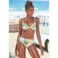 thumbnail image 6 of LASCANA Women's Pattern Mid Rise Bikini Swimsuit Bottom Ruching, 6 of 6