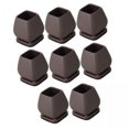 thumbnail image 1 of 5x8x Protectores De Piso Para Patas De Silla Cubiertas Para Patas De Silla Inclinadas De 15  degree Para Proteger Pisos Cuadrados De 20 A 28 Mm, 1 of 8