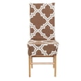 thumbnail image 3 of Universal Super Soft Fit Stretch Removable Washable Short Dining Chair Cover Protector Seat Slipcover For Hotel, Dining Room, Ceremony, Banquet Wedding Part, 3 of 8
